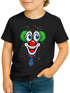 Kinder T Shirt Jungen Fasching Karneval - Clown - Kostüm Verkleidung Shirt Geschenk für Jungen Moonworks®preview