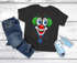 Kinder T Shirt Jungen Fasching Karneval - Clown - Kostüm Verkleidung Shirt Geschenk für Jungen Moonworks®preview