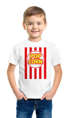 Kinder T Shirt Jungen Fasching Karneval - Popcorn Kino - Kostüm Verkleidung Shirt Geschenk für Jungen Moonworks®preview