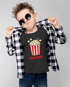Kinder T Shirt Jungen Fasching Karneval - Popcorn Tüte - Kostüm Verkleidung Shirt Geschenk für Jungen Moonworks®preview