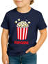 Kinder T Shirt Jungen Fasching Karneval - Popcorn Tüte - Kostüm Verkleidung Shirt Geschenk für Jungen Moonworks®preview