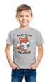 Kinder T-Shirt Jungen Fuchs Spruch lustig ich altere nicht ich level up Zocken Geschenk für Jungen Moonworks®preview