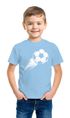 Kinder T-Shirt Jungen Fußball-Motiv Sport-Kleidung Geschenk für Jungen Fußballfan Moonworks®preview