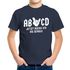 Kinder T-Shirt Jungen Jetzt rocke ich die Schule Comichand AB/CD Geschenk zur Einschulung 2025 Schulanfang Moonworks®preview