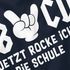 Kinder T-Shirt Jungen Jetzt rocke ich die Schule Comichand AB/CD Geschenk zur Einschulung 2025 Schulanfang Moonworks®preview