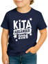 Kinder T-Shirt Jungen Kita personalisiert mit Jahreszahl Abschied Kindergarten Geschenk Schulanfang Moonworks®preview