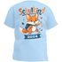 Kinder T-Shirt Jungen Mädchen Einschulung mit Namen Fuchs Schulkind 2024 personalisierbar Schulanfang Geschenk SpecialMe®preview