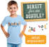 Kinder T-Shirt Jungen Mädchen Einschulung mit Namen Fuchs Schulkind 2026 personalisierbar Schulanfang Geschenk SpecialMe®preview