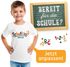 Kinder T-Shirt Jungen Mädchen Schulkind 2025 mit Namen Fuchs Motiv personalisierbar Schulanfang Geschenk SpecialMe®preview