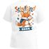Kinder T-Shirt Jungen Mädchen Schulkind 2025 mit Namen Fuchs Motiv personalisierbar Schulanfang Geschenk SpecialMe®preview