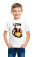 Kinder T-Shirt Jungen mit {style_variation_string} Design und Wunschname personalisierte Geschenke {replace1} Moonworks®preview