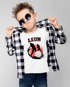 Kinder T-Shirt Jungen mit {style_variation_string} Design und Wunschname personalisierte Geschenke {replace1} Moonworks®preview