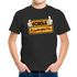 Kinder T-Shirt Jungen Parodie Ortsschild Schule Kindergarten Geschenk zur Einschulung 2025 Schulanfang Moonworks®preview
