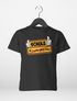 Kinder T-Shirt Jungen Parodie Ortsschild Schule Kindergarten Geschenk zur Einschulung 2025 Schulanfang Moonworks®preview
