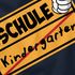Kinder T-Shirt Jungen Parodie Ortsschild Schule Kindergarten Geschenk zur Einschulung 2025 Schulanfang Moonworks®preview