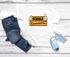 Kinder T-Shirt Jungen Parodie Ortsschild Schule Kindergarten Geschenk zur Einschulung 2025 Schulanfang Moonworks®preview