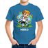 Kinder T-Shirt Jungen personalisiert Wunschname Fußball Sport Geschenk für Fußballspieler SpecialMe®preview