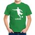 Kinder T-Shirt Jungen personalisiert Wunschname Fußballer Aufdruck Sportshirt Geschenk für Jungen Moonworks®preview