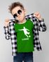 Kinder T-Shirt Jungen personalisiert Wunschname Fußballer Aufdruck Sportshirt Geschenk für Jungen Moonworks®preview