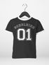 Kinder T-Shirt Jungen Schulkind 01 Collegestil Geschenk zur Einschulung 2025 Schulanfang Moonworks®preview