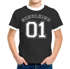 Kinder T-Shirt Jungen Schulkind 01 Collegestil Geschenk zur Einschulung 2026 Schulanfang Moonworks®preview