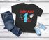 Kinder T-Shirt Jungen Schulkind 2022 Rakete Zahl 1 Geschenk zur Einschulung Schulanfang Moonworks®preview