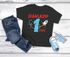 Kinder T-Shirt Jungen Schulkind Rakete Zahl 1 Geschenk zur Einschulung 2025 Schulanfang Moonworks®preview