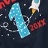 Kinder T-Shirt Jungen Schulkind Rakete Zahl 1 Geschenk zur Einschulung 2025 Schulanfang Moonworks®preview