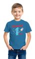 Kinder T-Shirt Jungen Schulkind Rakete Zahl 1 Geschenk zur Einschulung 2025 Schulanfang Moonworks®preview