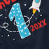 Kinder T-Shirt Jungen Schulkind Rakete Zahl 1 Geschenk zur Einschulung 2026 Schulanfang Moonworks®preview