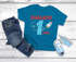 Kinder T-Shirt Jungen Schulkind Rakete Zahl 1 Geschenk zur Einschulung 2026 Schulanfang Moonworks®preview