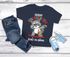 Kinder T-Shirt Jungen Schulkind Waschbär Tiermotiv Goodbye Kindergarten Geschenk zur Einschulung 2025 Schulanfang Moonworks®preview