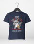 Kinder T-Shirt Jungen Schulkind Waschbär Tiermotiv Goodbye Kindergarten Geschenk zur Einschulung 2025 Schulanfang Moonworks®preview