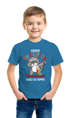 Kinder T-Shirt Jungen Schulkind Waschbär Tiermotiv Goodbye Kindergarten Geschenk zur Einschulung 2026 Schulanfang Moonworks®preview