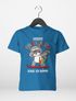 Kinder T-Shirt Jungen Schulkind Waschbär Tiermotiv Goodbye Kindergarten Geschenk zur Einschulung Schulanfang Moonworks®preview
