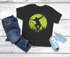 Kinder T-Shirt Jungen Skateboard Motiv Skater Silhouette Geschenk für Jungen Printshirt Streetstyle Moonworks®preview
