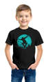 Kinder T-Shirt Jungen Skateboard Motiv Skater Silhouette Geschenk für Jungen Printshirt Streetstyle Moonworks®preview