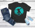 Kinder T-Shirt Jungen Skateboard Motiv Skater Silhouette Geschenk für Jungen Printshirt Streetstyle Moonworks®preview