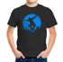 Kinder T-Shirt Jungen Skateboard Motiv Skater Silhouette Geschenk für Jungen Printshirt Streetstyle Moonworks®preview