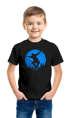Kinder T-Shirt Jungen Skateboard Motiv Skater Silhouette Geschenk für Jungen Printshirt Streetstyle Moonworks®preview