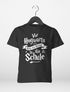Kinder T-Shirt Jungen Vor muss ich erstmal zur Schule Zauberer lustiges Motiv Geschenk zur Einschulung 2025 Schulanfang Moonworks®preview