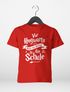 Kinder T-Shirt Jungen Vor muss ich erstmal zur Schule Zauberer lustiges Motiv Geschenk zur Einschulung 2025 Schulanfang Moonworks®preview