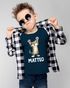 Kinder T-Shirt Katze mit Name – personalisiertes Shirt für Jungen – Lustiges Katzenmotiv– Geschenk zum Geburtstag oder Schule Moonworks®preview
