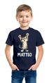 Kinder T-Shirt Katze mit Name – personalisiertes Shirt für Jungen – Lustiges Katzenmotiv– Geschenk zum Geburtstag oder Schule Moonworks®preview