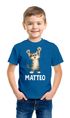 Kinder T-Shirt Katze mit Name – personalisiertes Shirt für Jungen – Lustiges Katzenmotiv– Geschenk zum Geburtstag oder Schule Moonworks®preview