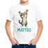 Kinder T-Shirt Katze mit Name – personalisiertes Shirt für Jungen – Lustiges Katzenmotiv– Geschenk zum Geburtstag oder Schule Moonworks®preview
