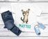 Kinder T-Shirt Katze mit Name – personalisiertes Shirt für Jungen – Lustiges Katzenmotiv– Geschenk zum Geburtstag oder Schule Moonworks®preview