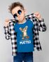Kinder T-Shirt Katze mit Name – personalisiertes Shirt für Jungen – Lustiges Skateboard-Motiv – Geschenk zum Geburtstag oder Schule Moonworks®preview