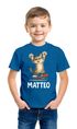 Kinder T-Shirt Katze mit Name – personalisiertes Shirt für Jungen – Lustiges Skateboard-Motiv – Geschenk zum Geburtstag oder Schule Moonworks®preview