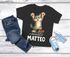 Kinder T-Shirt Katze mit Name – personalisiertes Shirt für Jungen – Lustiges Skateboard-Motiv – Geschenk zum Geburtstag oder Schule Moonworks®preview